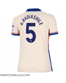 Chelsea Benoit Badiashile #5 Tricou Fotbal Replică 2024-25 Femei Deplasare